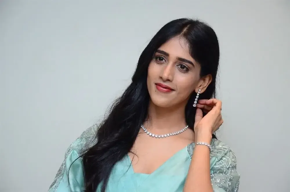 ACTRESS CHANDINI CHOWDARY AT TELUGU MOVIE TRAILER LAUNCH 8
